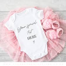 Customisable Baby-Grows – As Adorable as Your Little One
